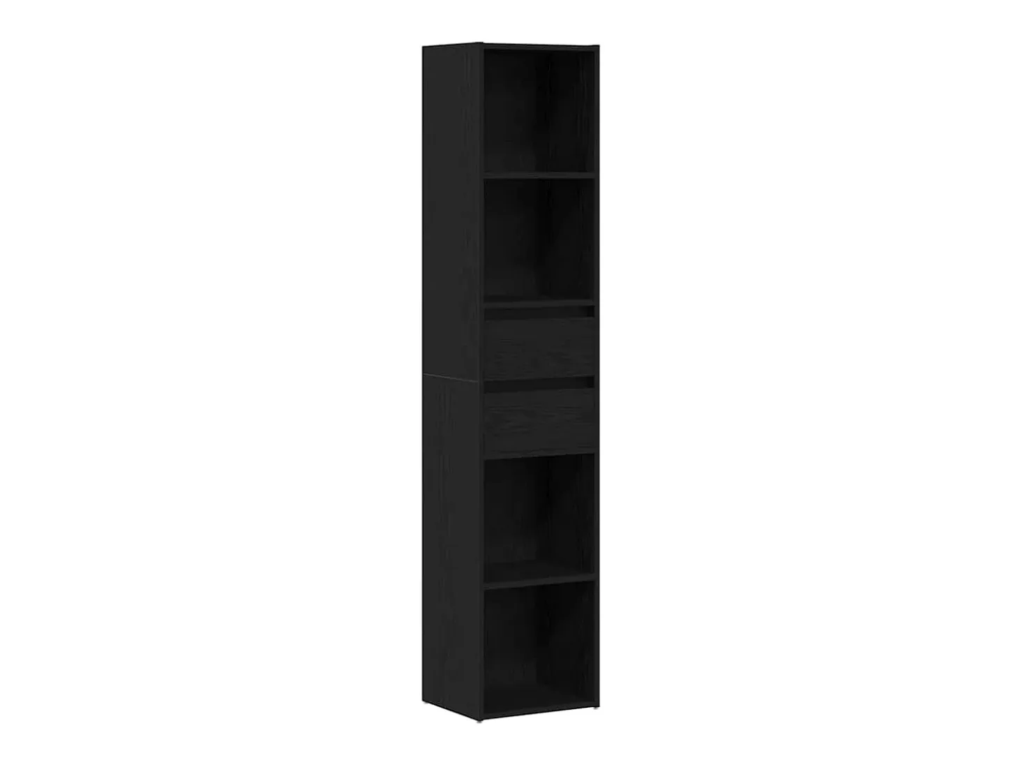 Estantería para libros Roble negro 36 x 30 x 171 cm