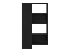 Estantería para libros Roble negro 140 x 30 x 140 cm