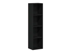 Estantería para libros Roble negro 36 x 30 x 143 cm