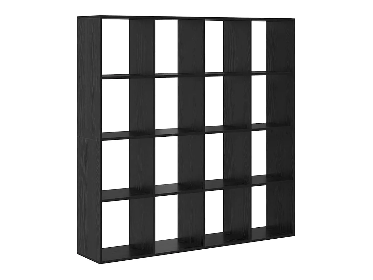 Estantería para libros Roble negro 137.5 x 29 x 137.5 cm