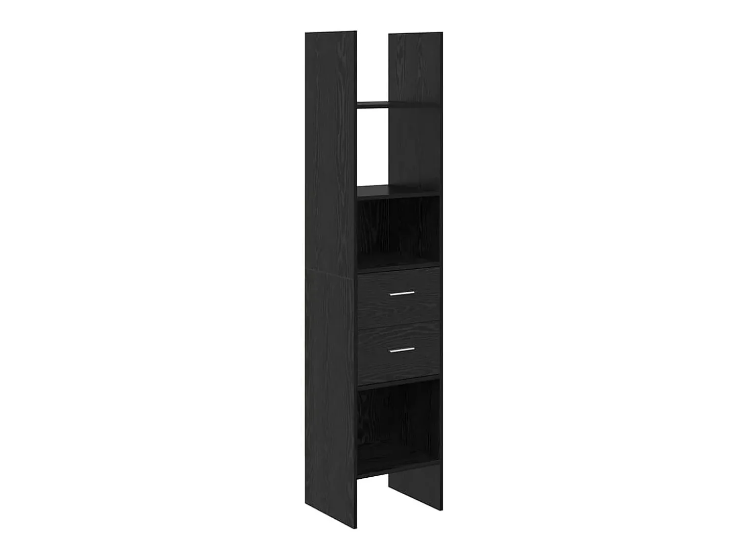 Estantería para libros Roble negro 40 x 35 x 180 cm