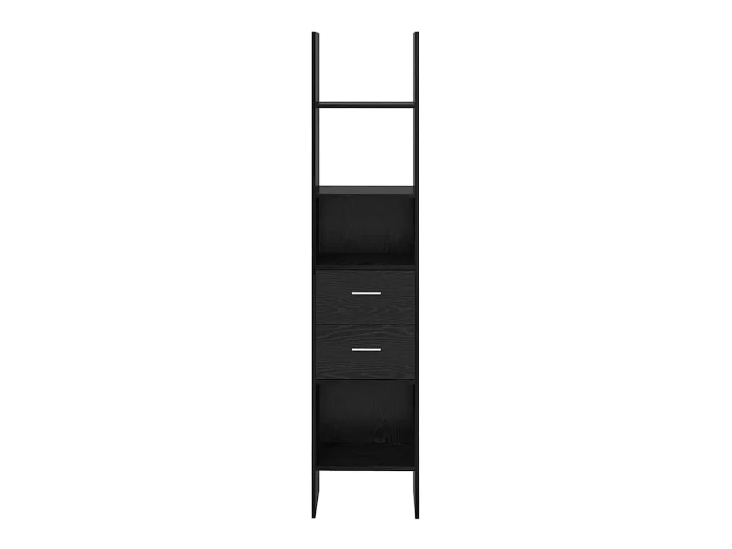 Estantería para libros Roble negro 40 x 35 x 180 cm