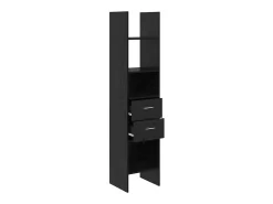 Estantería para libros Roble negro 40 x 35 x 180 cm