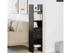 Estantería para libros Roble negro 40 x 35 x 180 cm