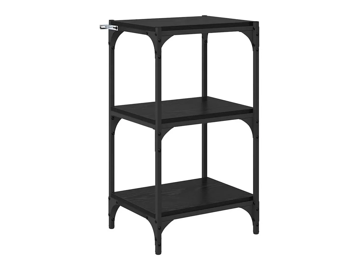 Estantería para libros Roble negro 40 x 33 x 71 cm