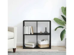 Estantería para libros Roble negro 69.5 x 29 x 69.5 cm