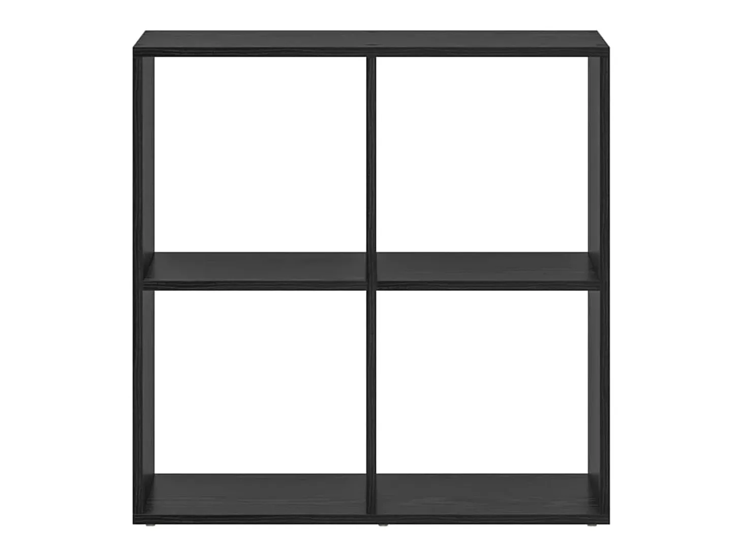 Estantería para libros Roble negro 69.5 x 29 x 69.5 cm