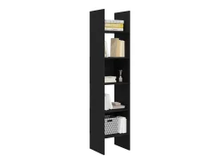 Estantería para libros Roble negro 40 x 35 x 180 cm