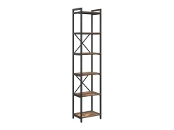 Estantería Roble ahumado 40 x 30 x 188 cm Madera contrachapada
