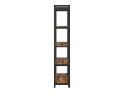 Estantería Roble ahumado 80 x 30 x 153 cm Madera contrachapada