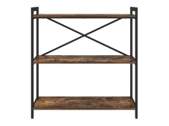 Estantería Roble ahumado 80 x 30 x 83 cm Madera contrachapada
