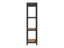 Estantería Roble ahumado 40 x 30 x 118 cm Madera contrachapada