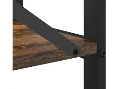 Estantería Roble ahumado 60 x 30 x 83 cm Madera contrachapada