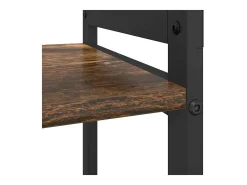 Estantería Roble ahumado 60 x 30 x 83 cm Madera contrachapada
