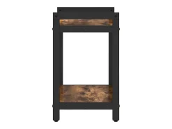 Estantería Roble ahumado 40 x 30 x 48.5 cm Madera contrachapada