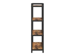 Estantería Roble ahumado 80 x 30 x 118 cm Madera contrachapada