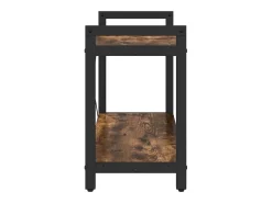 Estantería Roble ahumado 80 x 30 x 48.5 cm Madera contrachapada