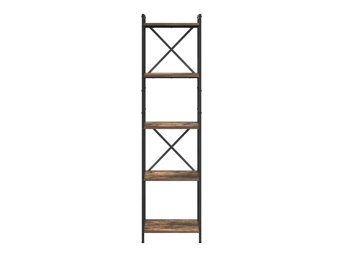 Estantería Roble ahumado 40 x 30 x 153 cm Madera contrachapada