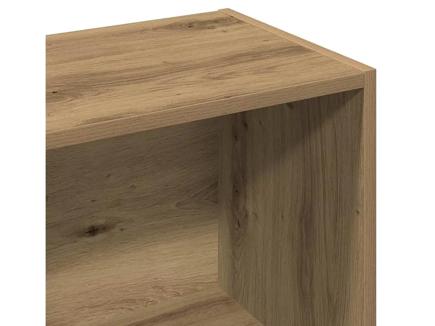 Estantería roble artisan 98x29x97,5 cm
