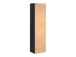 Estantería Roble negro 40 x 30 x 152 cm Madera contrachapada