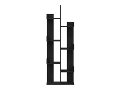 Estantería Roble negro 48 x 25.5 x 140 cm Madera contrachapada
