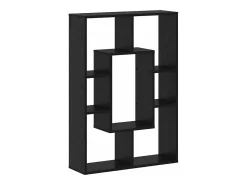 Estantería Roble negro 63 x 20 x 90 cm Madera contrachapada