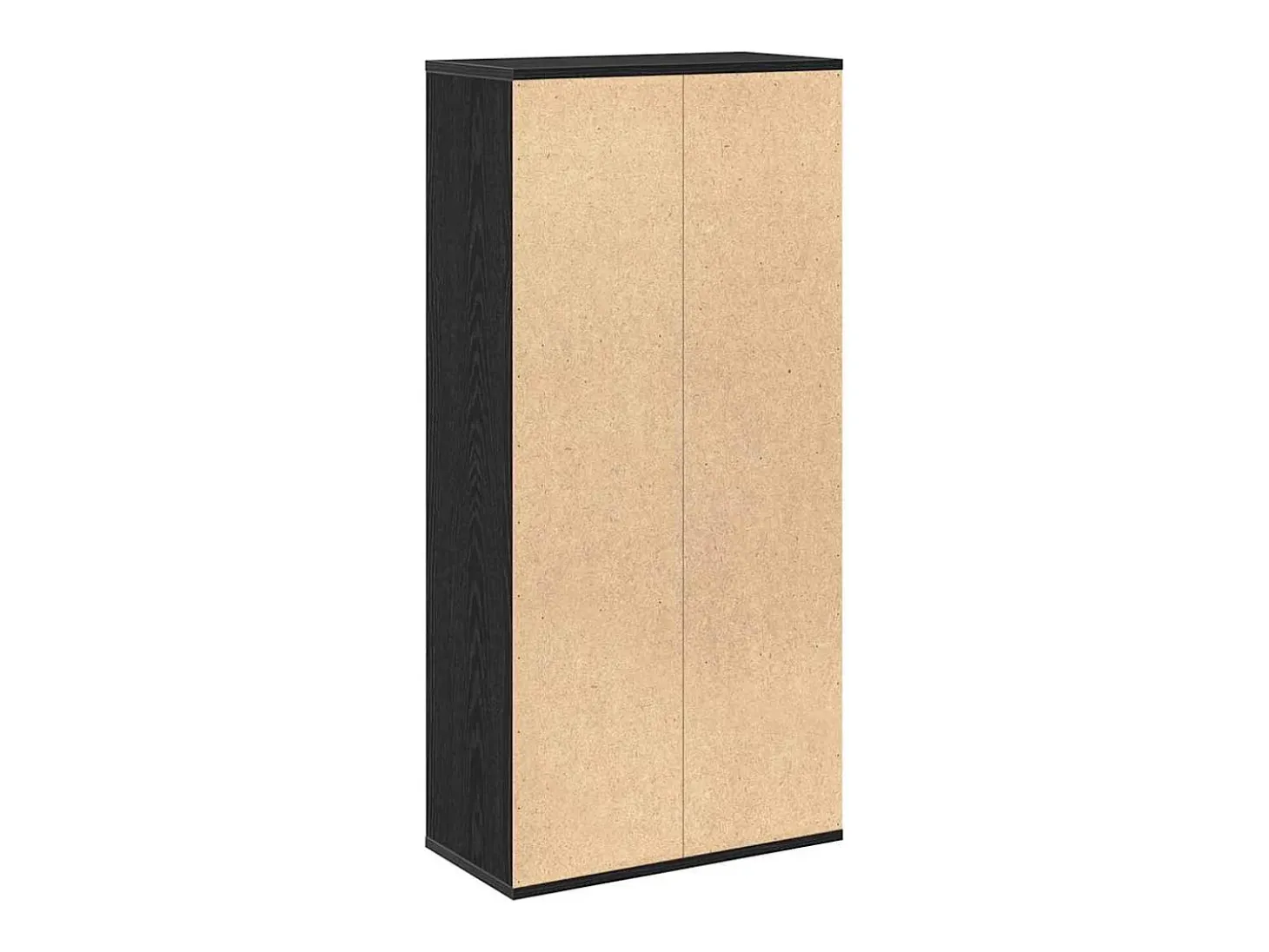 Estantería Roble negro 50 x 25 x 105 cm Madera contrachapada