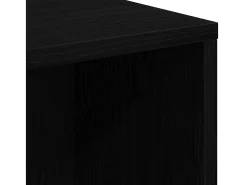 Estantería Roble negro 50 x 25 x 105 cm Madera contrachapada