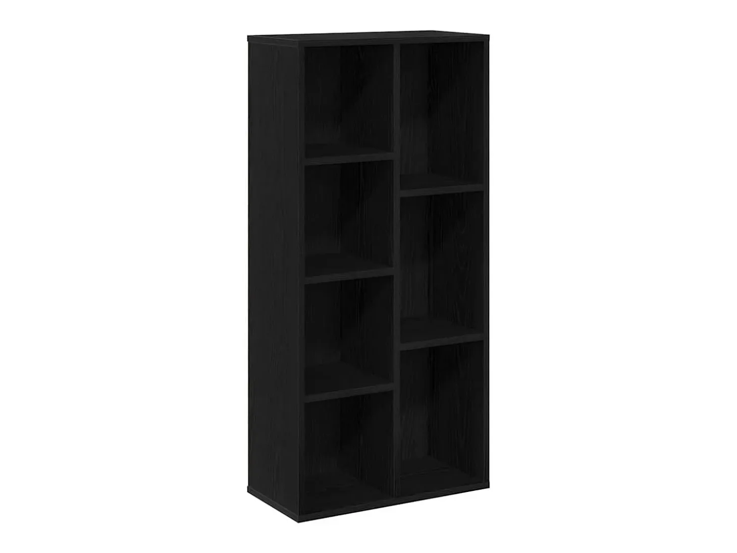 Estantería Roble negro 50 x 25 x 105 cm Madera contrachapada