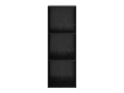 Estantería Roble negro 40 x 30 x 114 cm Madera contrachapada