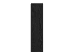 Estantería Roble negro 40 x 30 x 114 cm Madera contrachapada
