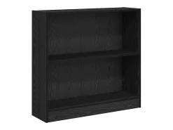 Estantería Roble negro 80 x 24 x 76 cm Madera contrachapada