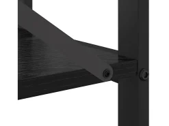 Estantería Roble negro 40 x 30 x 48.5 cm Madera contrachapada
