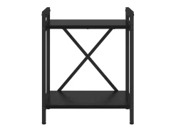 Estantería Roble negro 40 x 30 x 48.5 cm Madera contrachapada