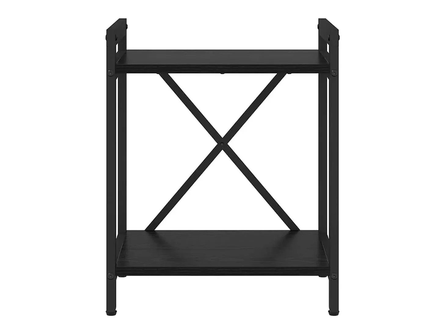 Estantería Roble negro 40 x 30 x 48.5 cm Madera contrachapada