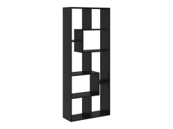 Estantería Roble negro 67 x 25 x 161.5 cm Madera contrachapada