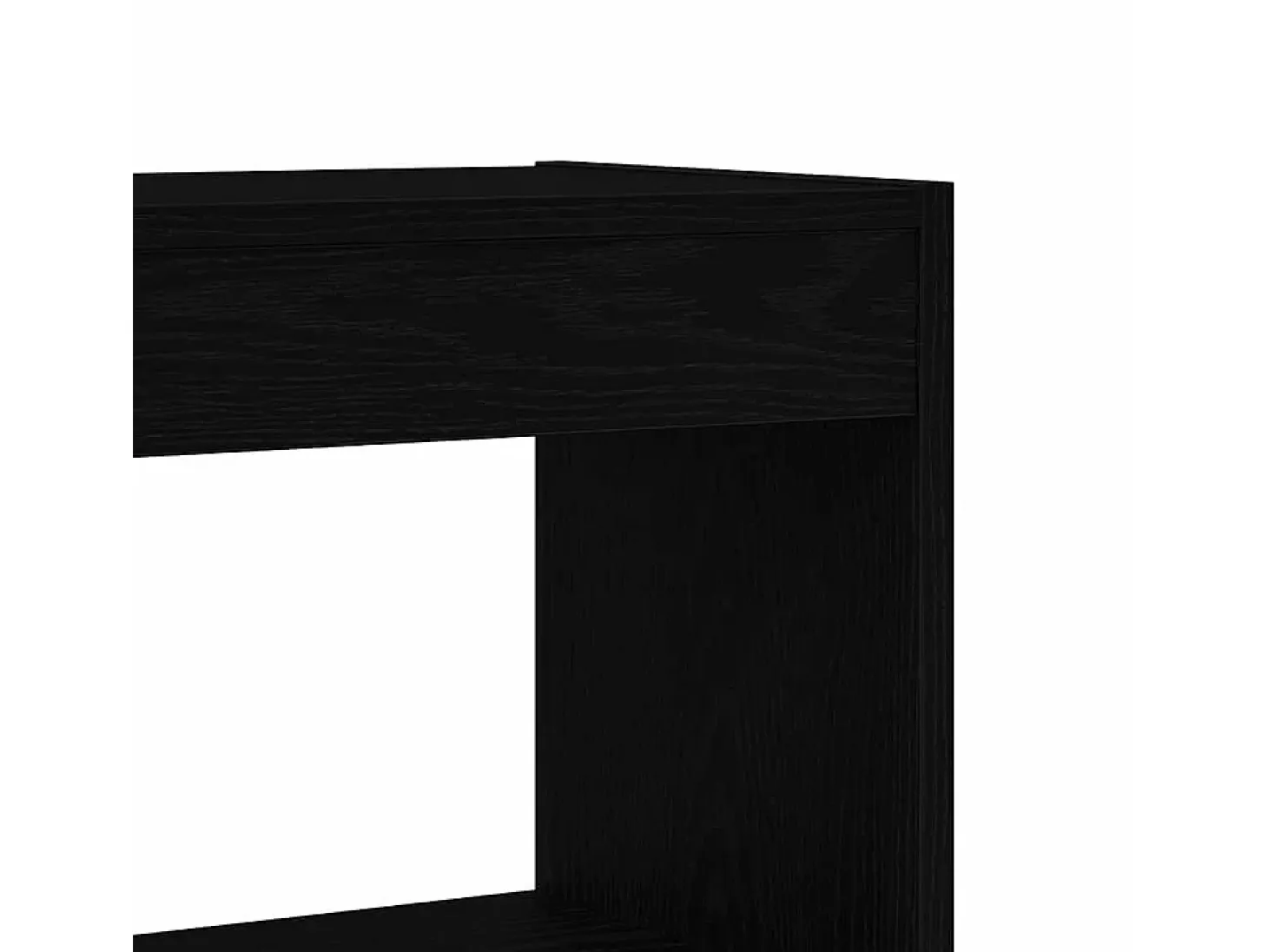 Estantería Roble negro 80 x 30 x 198 cm Madera contrachapada