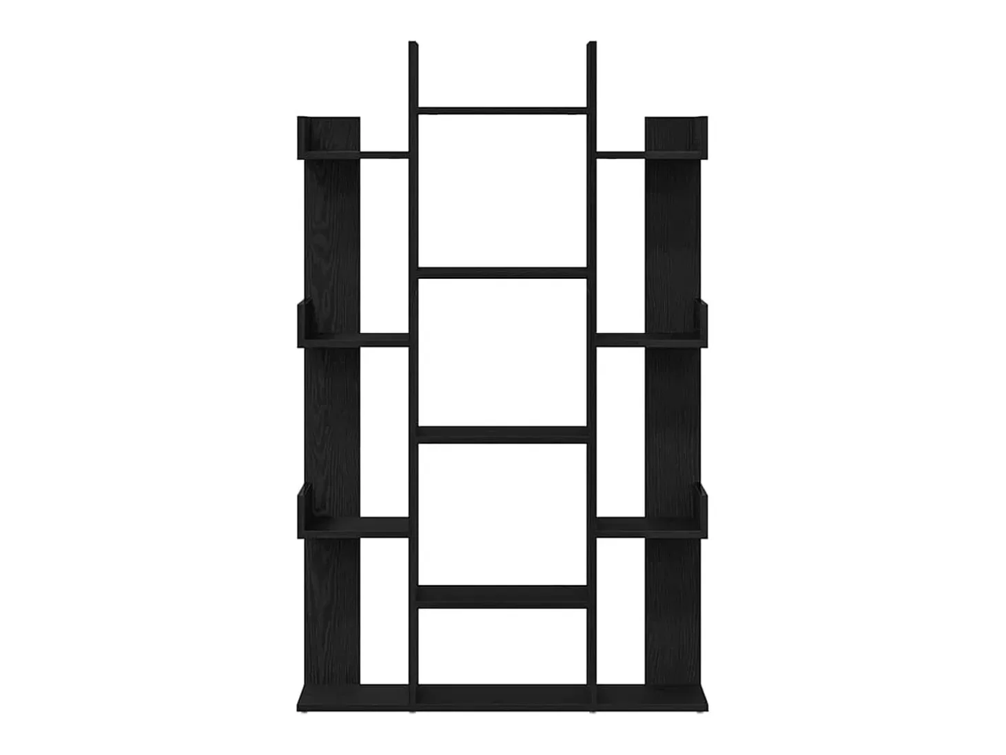 Estantería Roble negro 86 x 25.5 x 140 cm Madera contrachapada