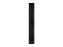 Estantería Roble negro 45 x 23.5 x 162.5 cm