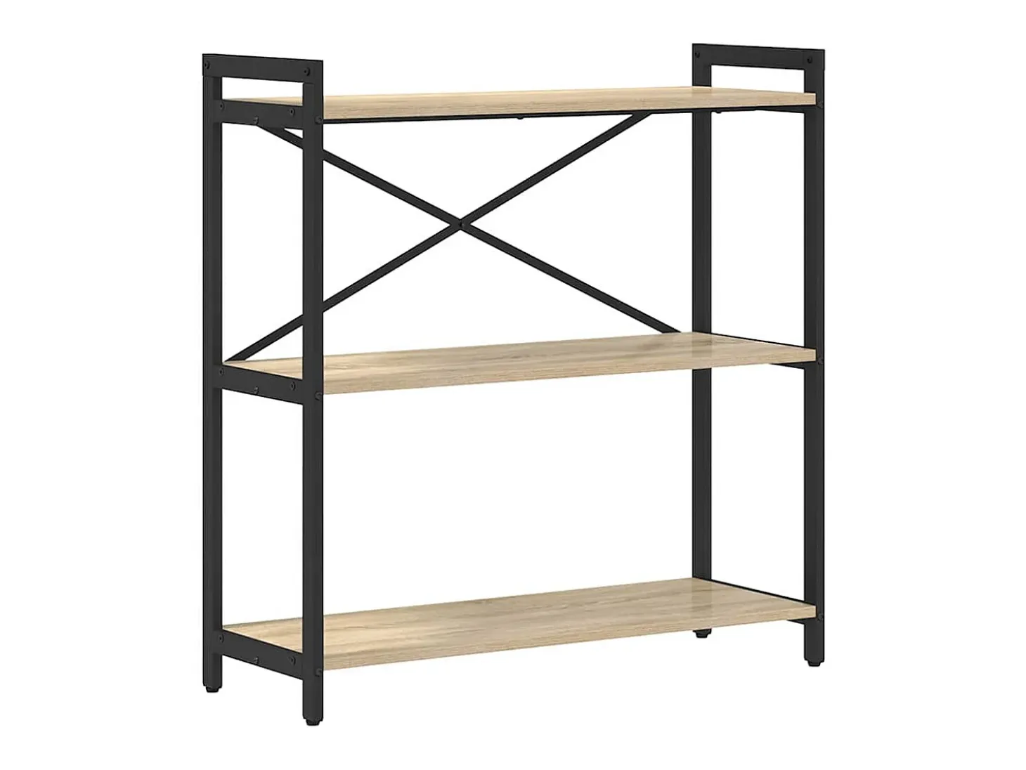 Estantería Roble Sonoma 80 x 30 x 83 cm Madera contrachapada
