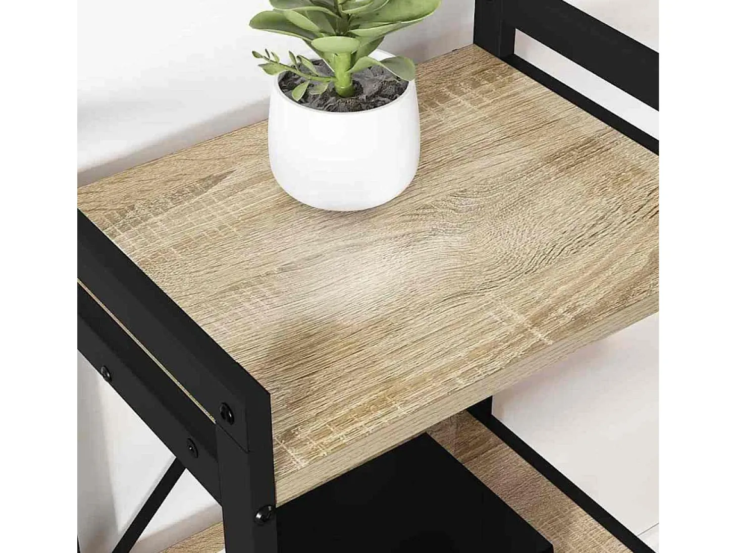 Estantería Roble Sonoma 40 x 30 x 48.5 cm Madera contrachapada