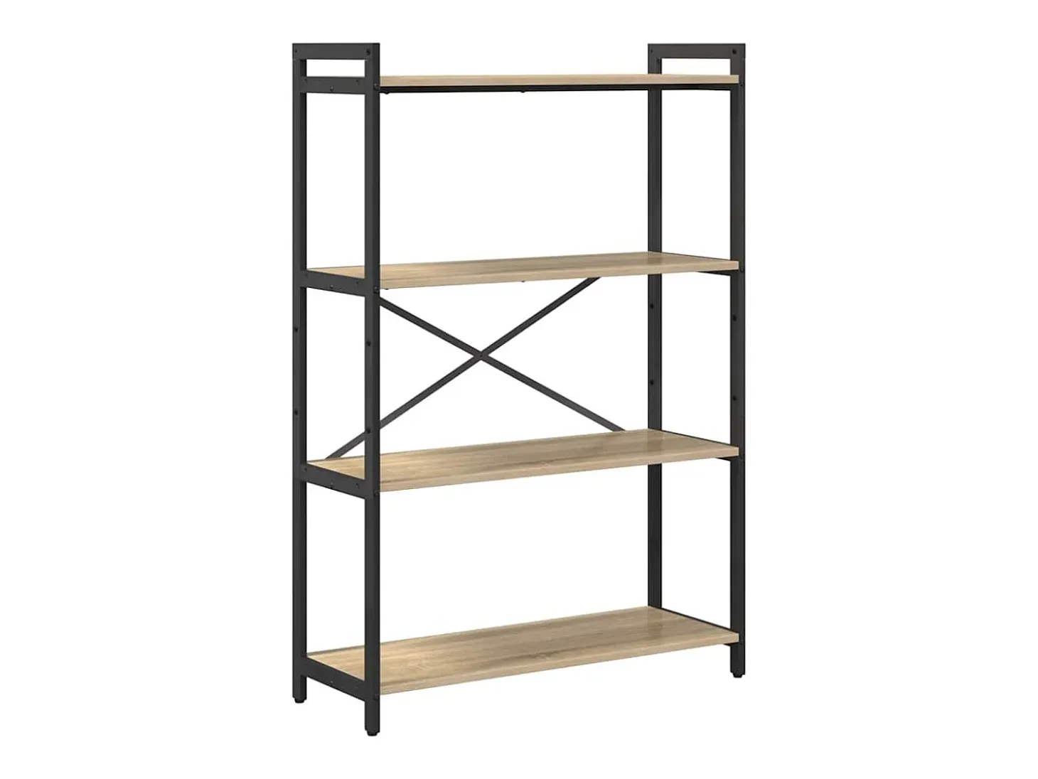 Estantería Roble Sonoma 80 x 30 x 118 cm Madera contrachapada