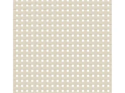 Estantería SENJA aspecto ratán madera pino blanco 90x35x130 cm