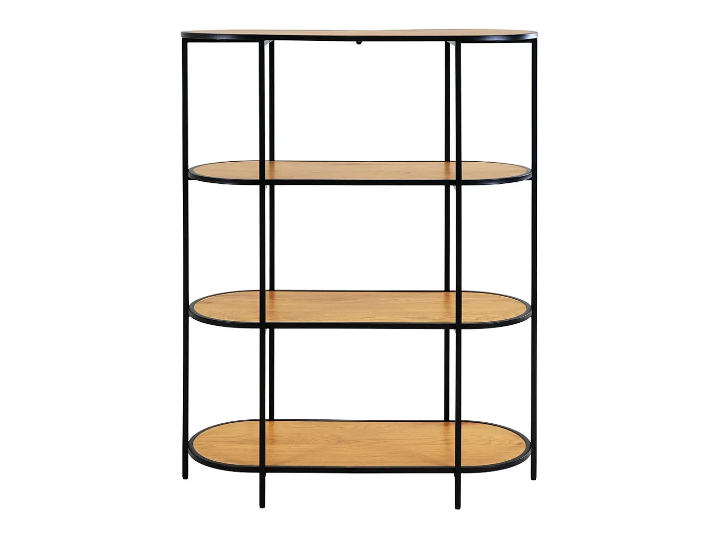 Estantería Vita, Marrón, 36x85x111 cm, Kendra Home