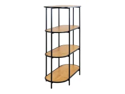 Estantería Vita, Marrón, 36x85x111 cm, Kendra Home