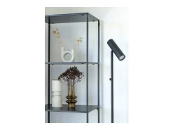 Estantería Vita, Negro, 36x51x170 cm, Kendra Home