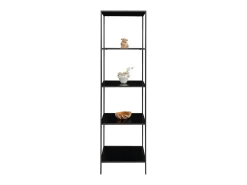 Estantería Vita, Negro, 36x51x170 cm, Kendra Home