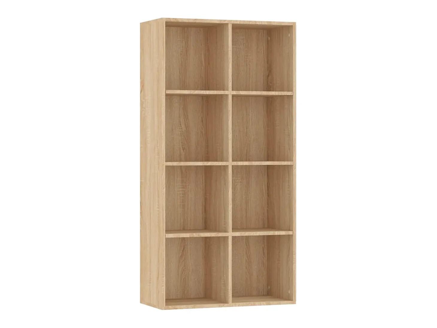 Estantería/Aparador madera contrachapada roble 66x30x97,8 cm
