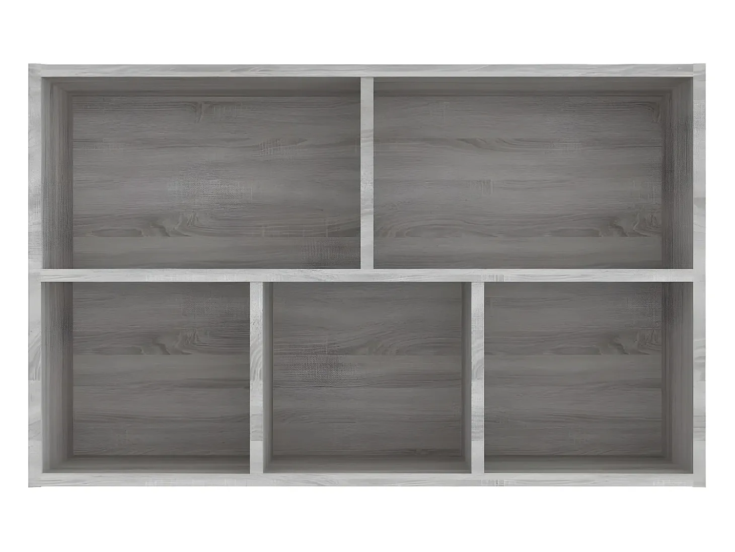 Estantería/Aparador madera contrachapada gris Sonoma 50x25x80cm