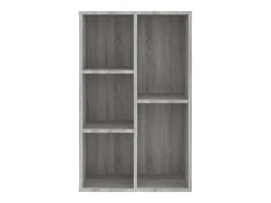 Estantería/Aparador madera contrachapada gris Sonoma 50x25x80cm